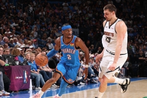 球员30岁前单场至少30分5助且0失误榜：SGA第1 约基奇第2 老詹第3