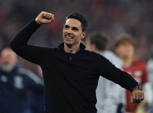 阿尔特塔：吉马良斯首秀踢出了极高水准；我们会全力拿下社区盾