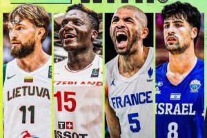 不难！FIBA发问：谁和小萨&卡佩拉&巴图姆&阿夫迪亚都做过队友？