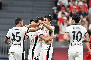 2026赛季中超联赛海港已输掉3个主场，为2013年以来单赛季最多