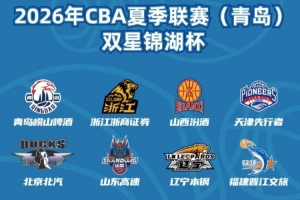 2026年CBA夏季联赛（青岛）双星锦湖杯9月2日重磅启幕