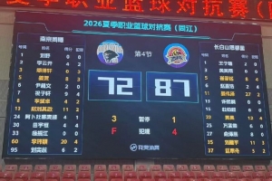 夏季职业篮球对抗赛 吉林87-72战胜同曦 姜伟泽27分&李玮颢20分