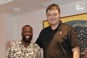追梦：感谢姚明接待 他连接了中国和NBA 极大推动了篮球的全球化