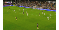 曼城1-0领先水晶宫！塞梅尼奥左路传中，哈兰德高高跃起头球破门