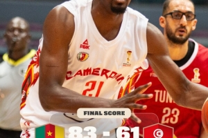 世预赛喀麦隆83-61大胜突尼斯 米西9中6砍下19分14板 效率值第一