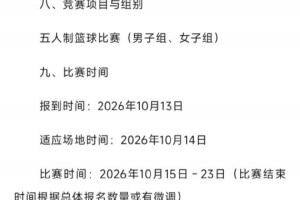 SCBA综合院校组比赛来袭 10月15日襄阳开战