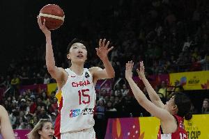 韩旭已经与中国女篮会合备战世界杯 对阵法国热身赛是否出场未知