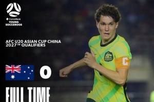 亚预赛：澳大利亚U20队0-2印尼U20队，可能无缘U20亚洲杯