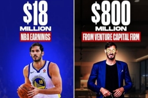 NBA生涯仅赚1800万！卡斯比将是亿万富翁 其风投公司管理8亿资产