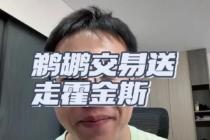 解说：鹈鹕签马瑟林后急于清理霍金斯来降薪 灰熊稳赚还捞选秀权