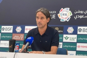 小因扎吉：马丁内利水平非常高，尽管只合练一次但交出了精彩答卷