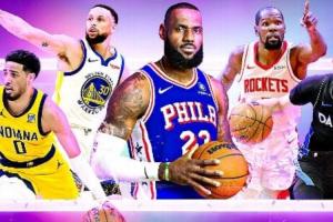 ESPN百大球星50-11：詹杜库均跌出前10 马克西11 哈登32 恩比德41