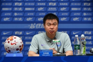 于根伟：理论上我们还没有完全保级，希望能善始善终打好后两场