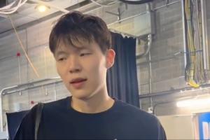 杨瀚森：跑动能跟得上 犯规控制好很多 距离合格轮换“啥都要改”