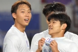 ⚽️恭喜韩嘉文打入代表申花一线队处子进球